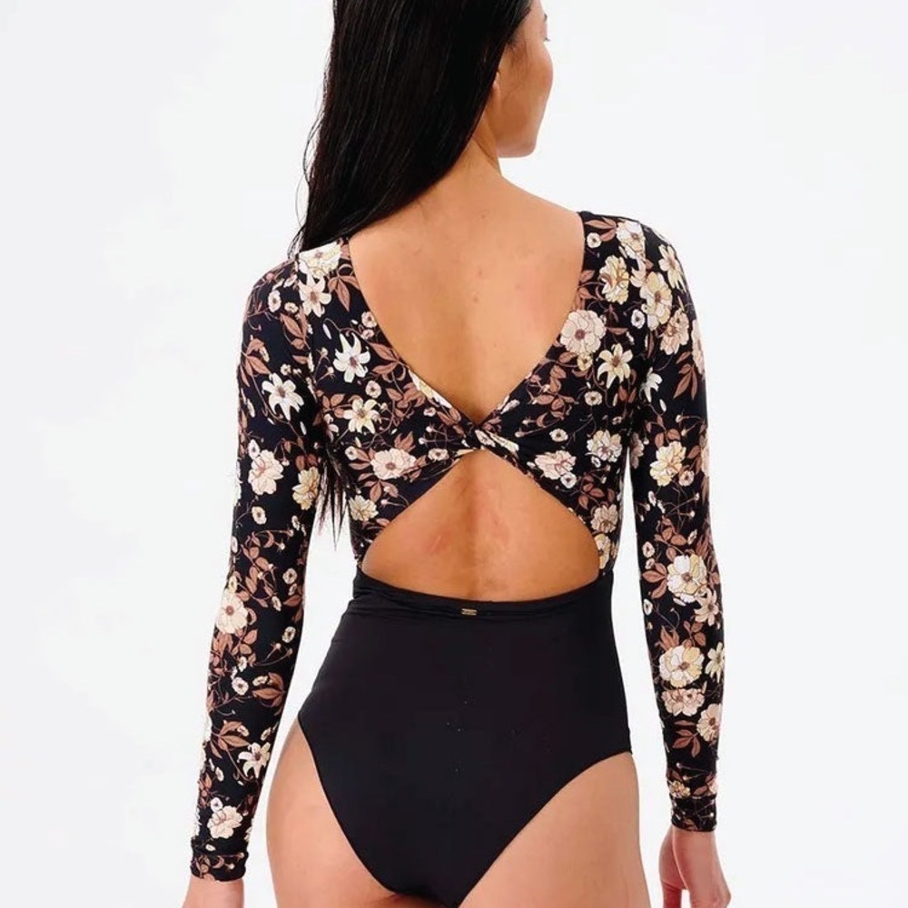 Rip Curl Surf Sunset Haze Long Sleeve One Piece Swimsuit L and XL - Picture 4 of 10